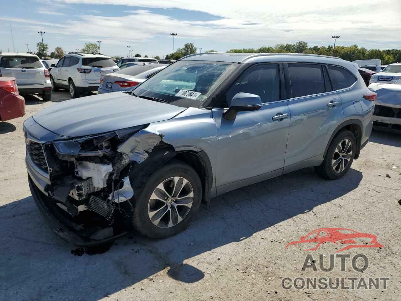 TOYOTA HIGHLANDER 2022 - 5TDGZRBH7NS163647