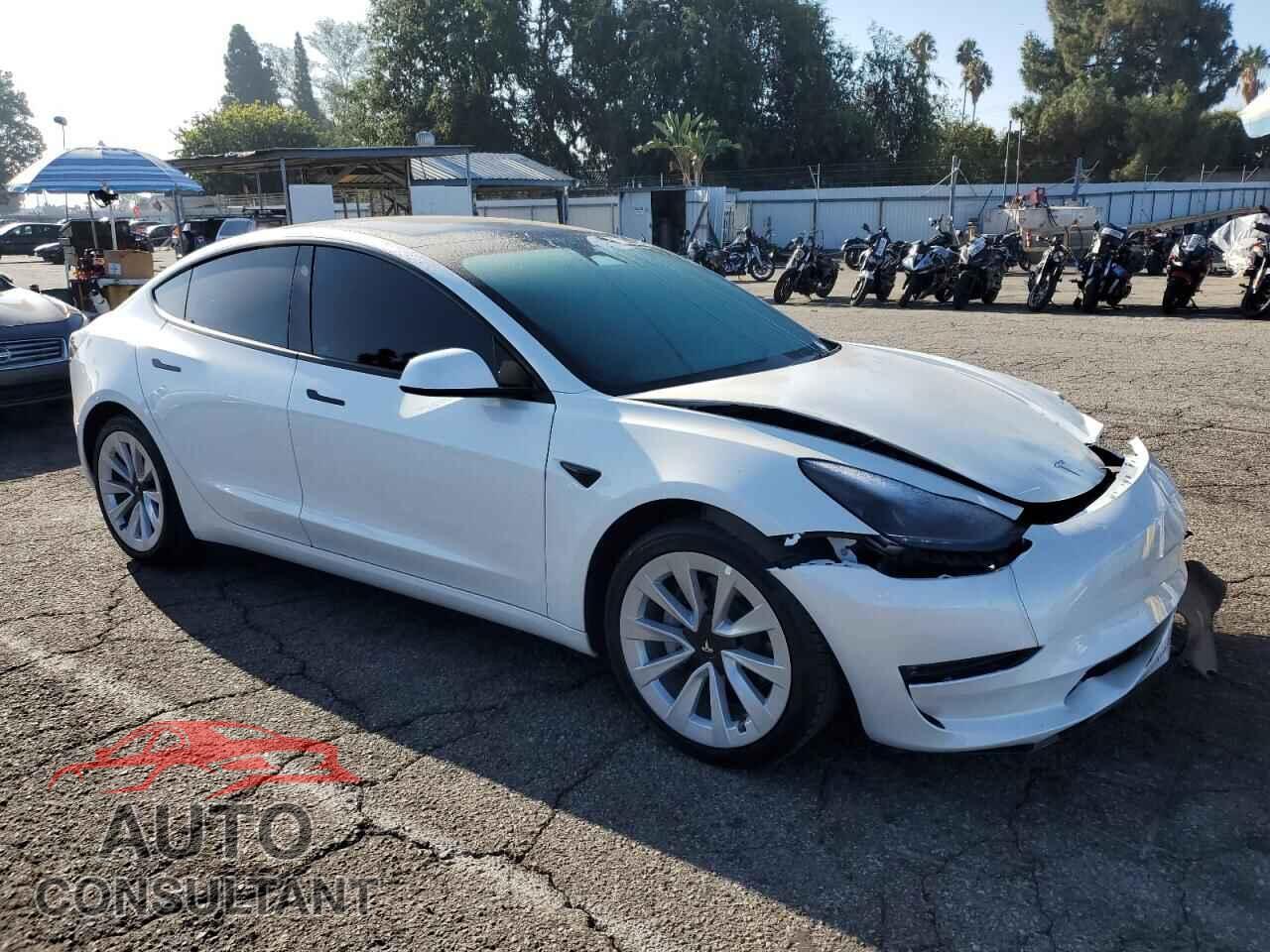 TESLA MODEL 3 2022 - 5YJ3E1EB6NF256960