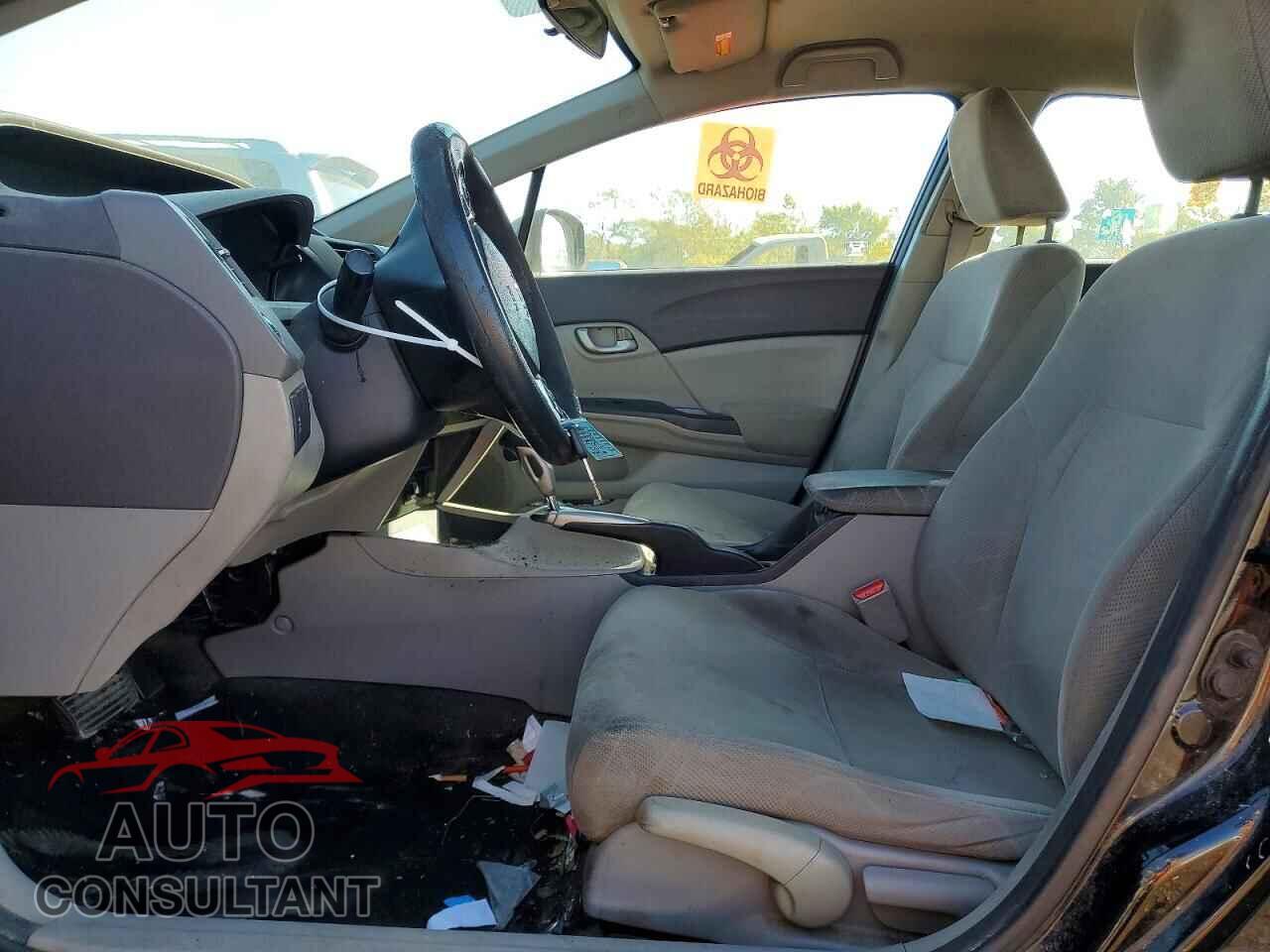 HONDA CIVIC 2012 - 19XFB2F50CE033126