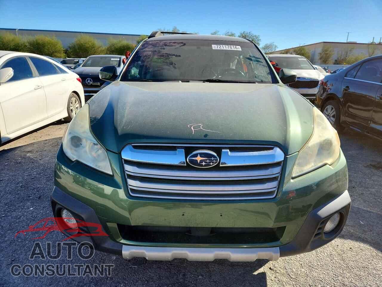 SUBARU OUTBACK 2013 - 4S4BRBCC7D3244230