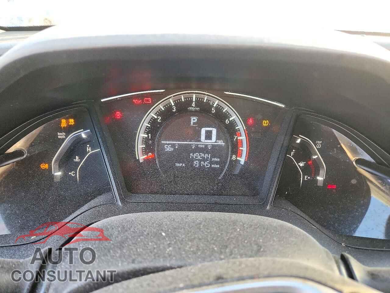 HONDA CIVIC 2017 - 19XFC2F52HE223630