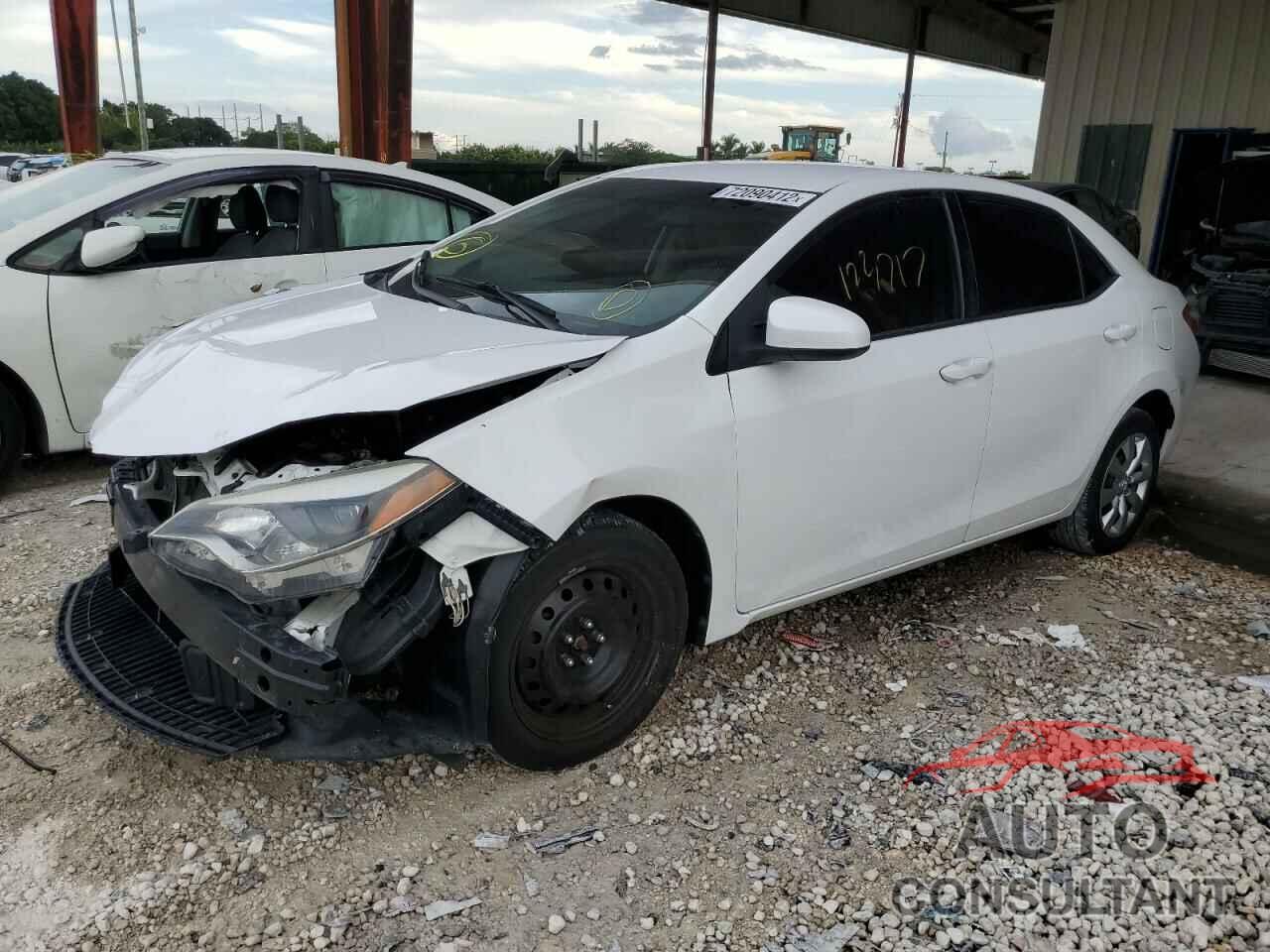 TOYOTA COROLLA 2016 - 2T1BURHE9GC589857