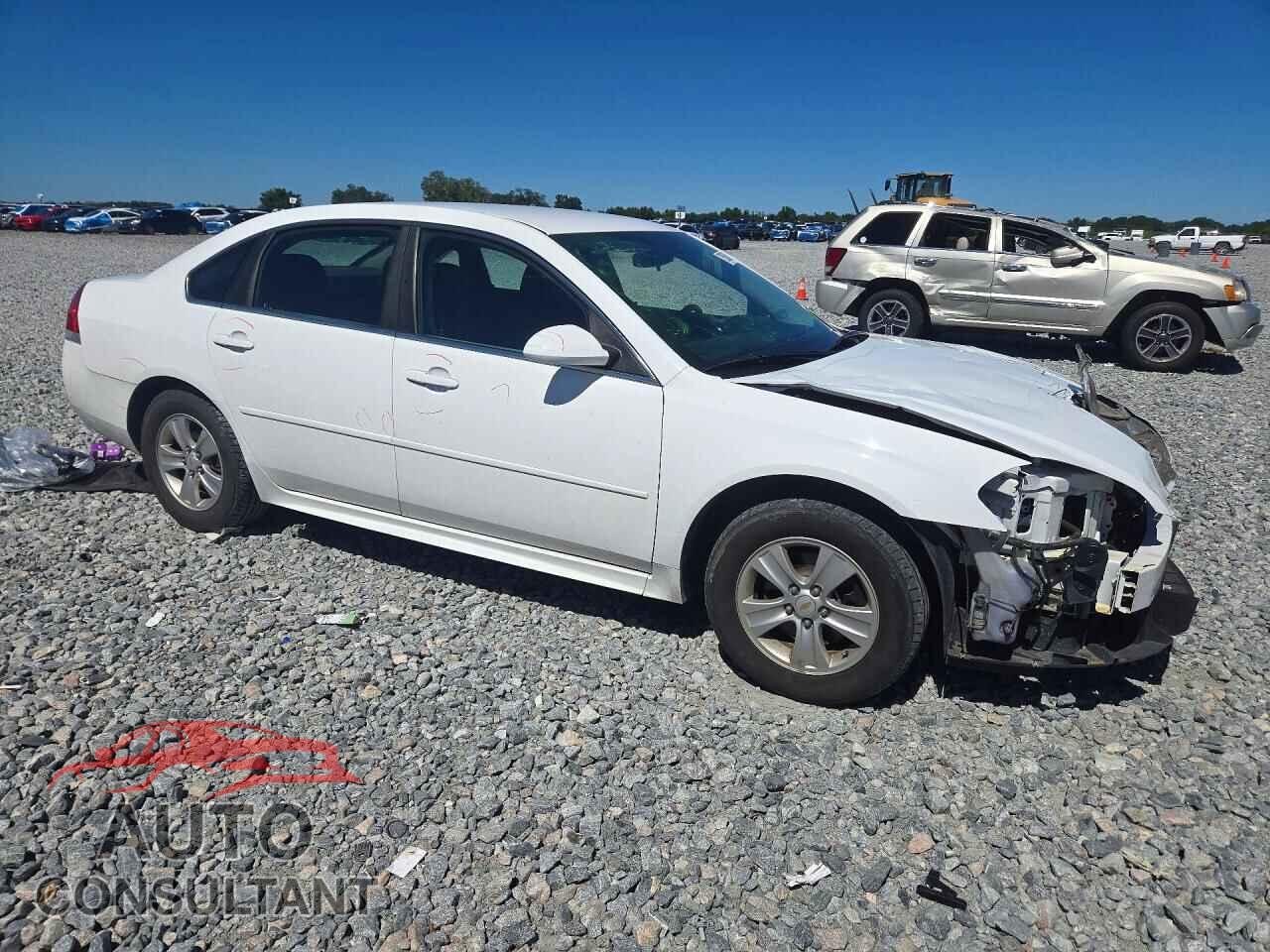 CHEVROLET IMPALA 2012 - 2G1WF5E39C1169377