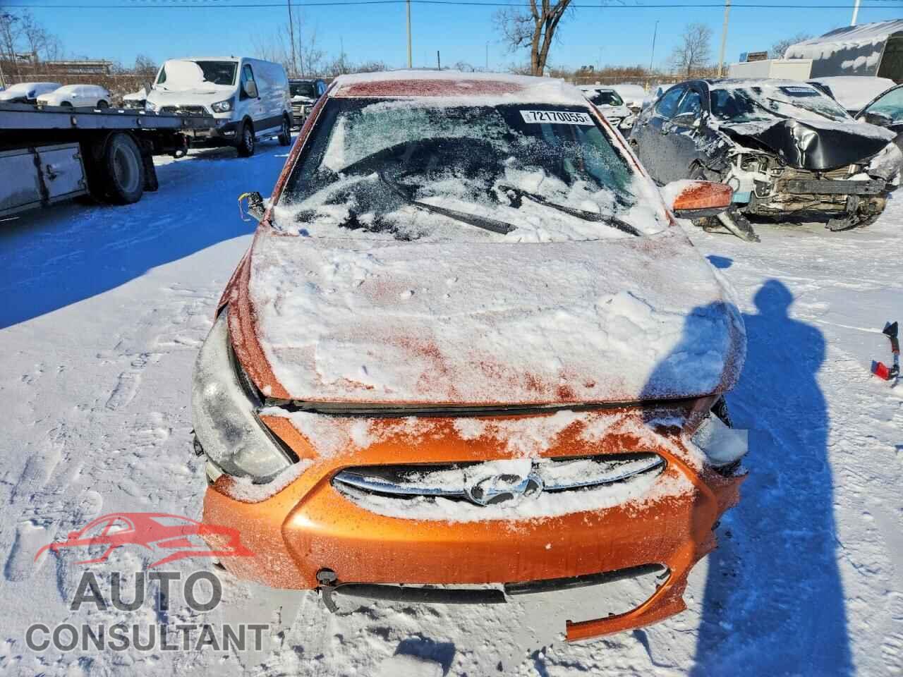 HYUNDAI ACCENT 2015 - KMHCT5AEXFU206676
