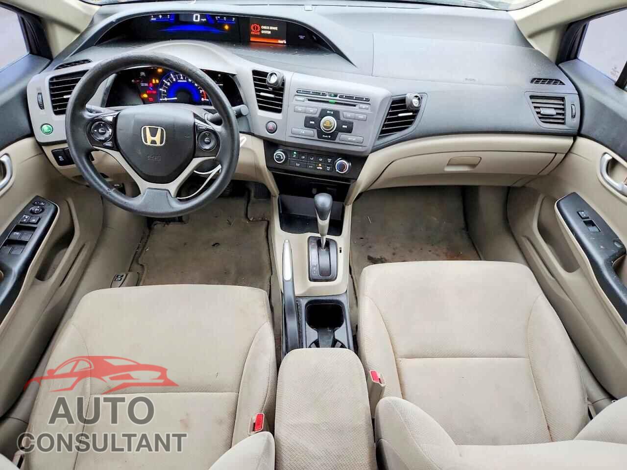 HONDA CIVIC 2012 - 2HGFB2F59CH587738