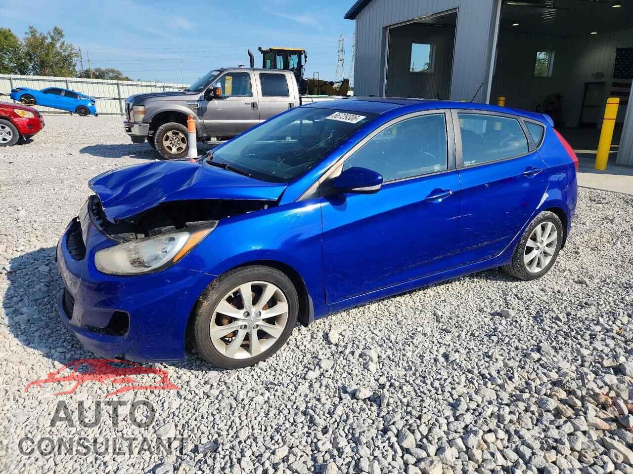 HYUNDAI ACCENT 2013 - KMHCU5AE1DU061974