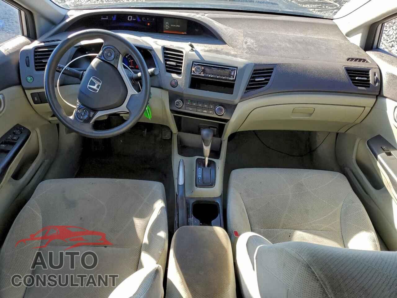 HONDA CIVIC 2012 - 19XFB2F57CE101423