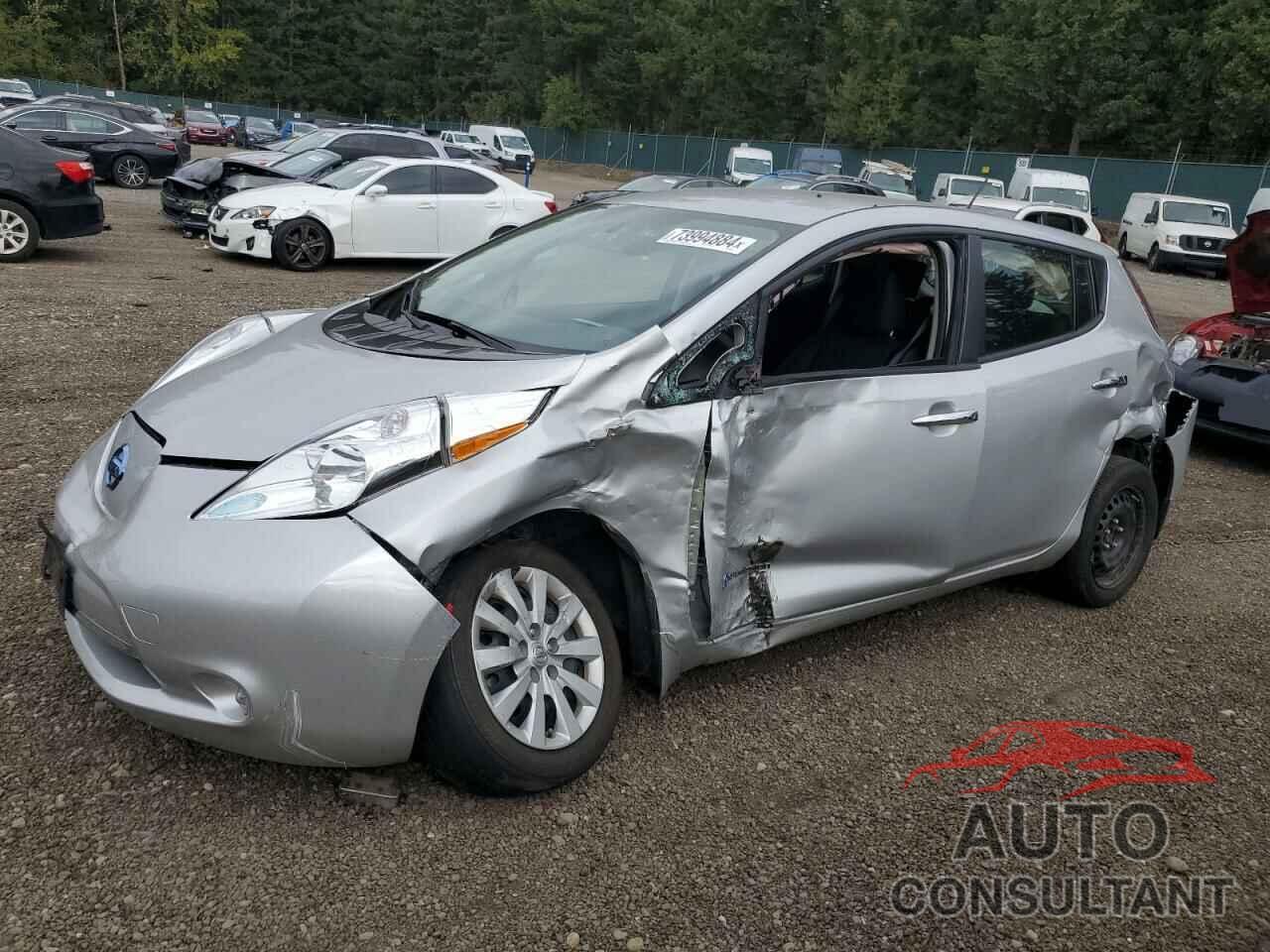 NISSAN LEAF 2017 - 1N4BZ0CP2HC305796