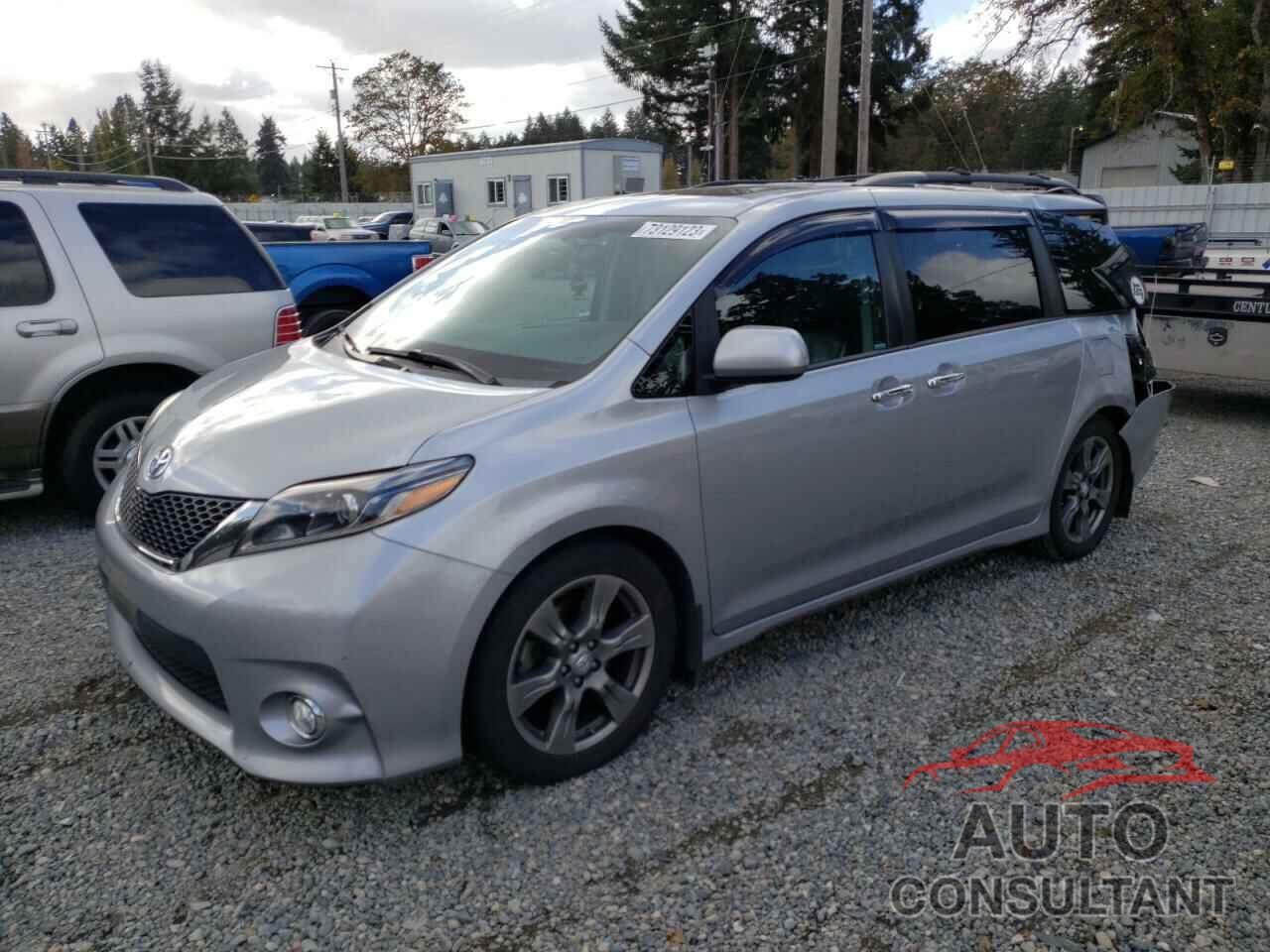 TOYOTA SIENNA 2017 - 5TDXZ3DC9HS869392