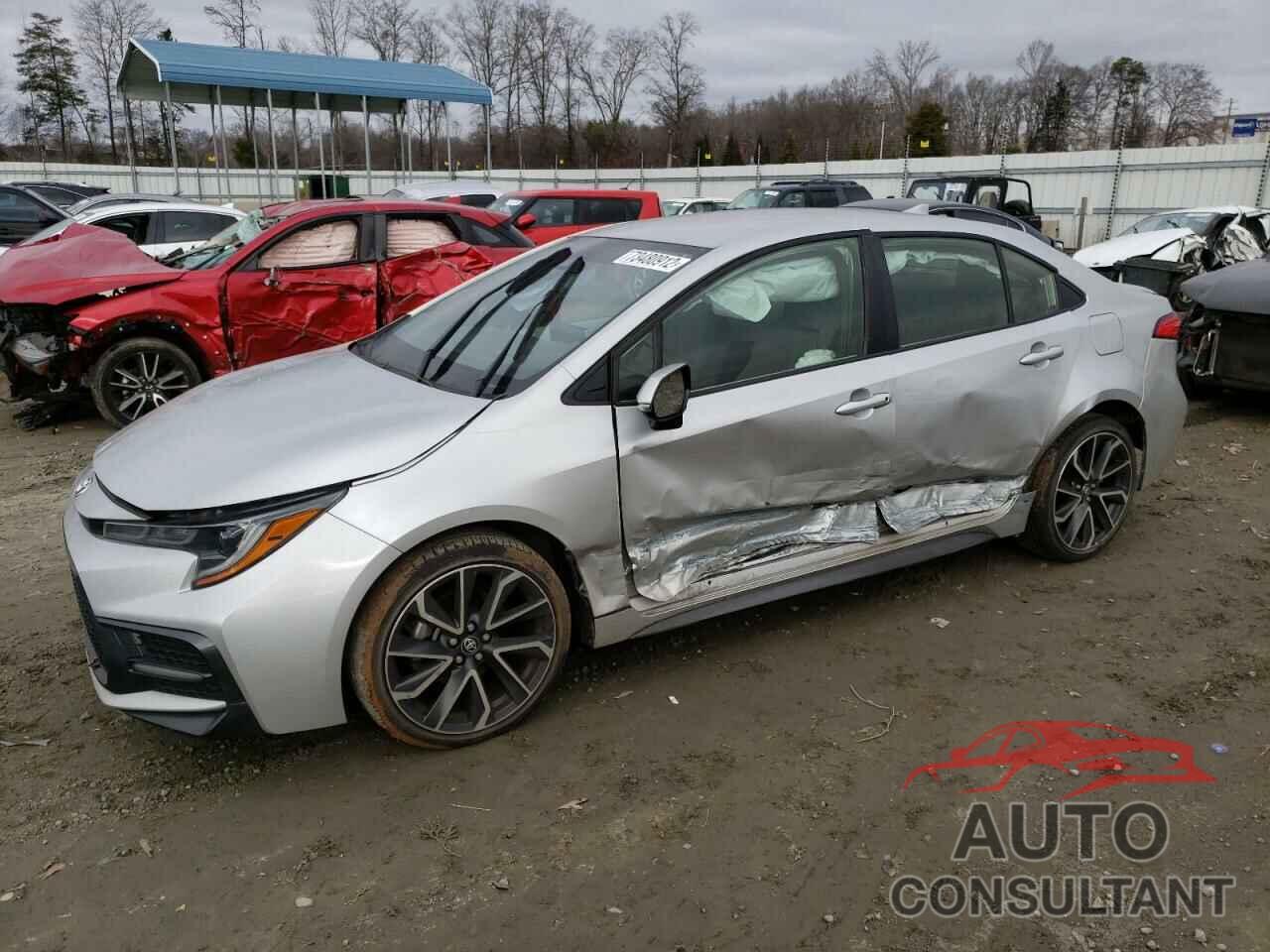 TOYOTA COROLLA 2021 - JTDS4MCE9MJ066624