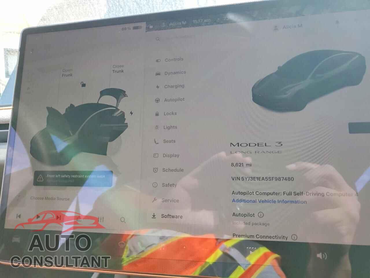 TESLA MODEL 3 2025 - 5YJ3E1EA5SF987480