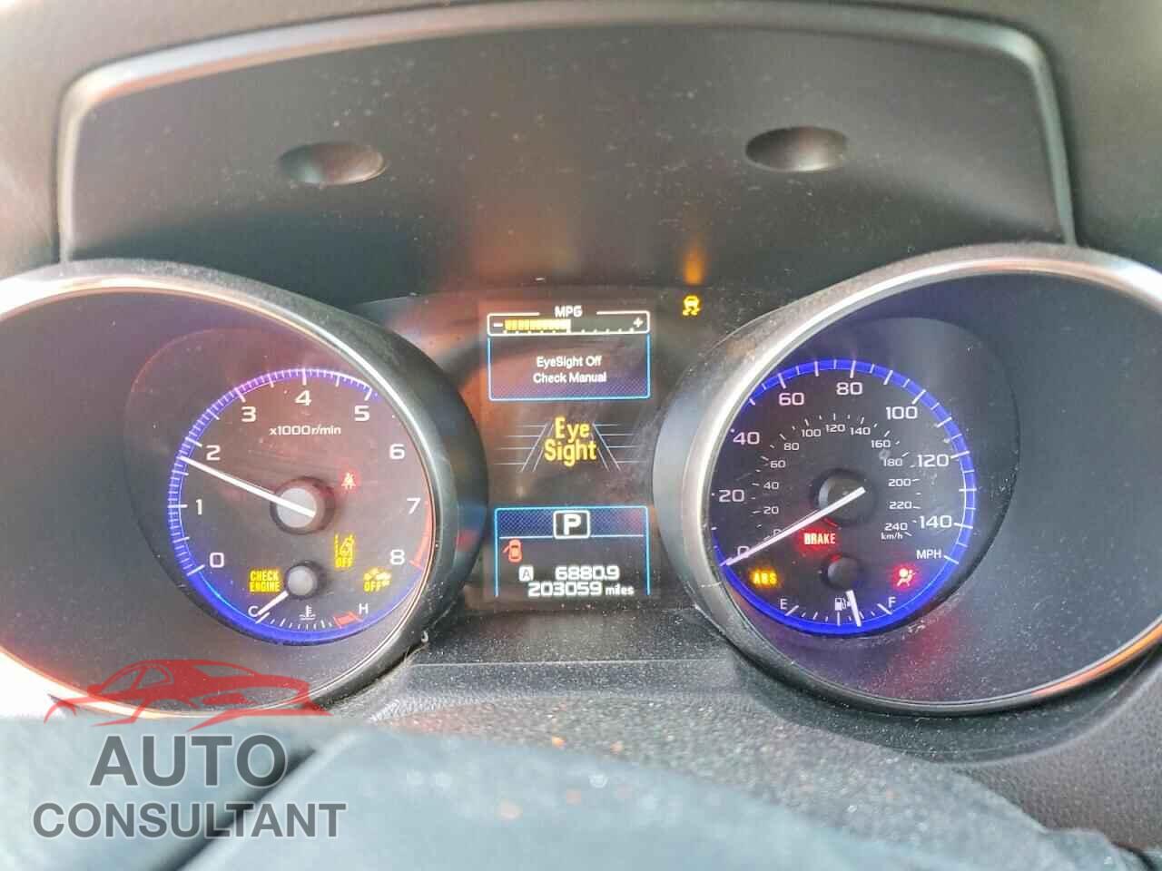 SUBARU OUTBACK 2017 - 4S4BSAFC8H3202049