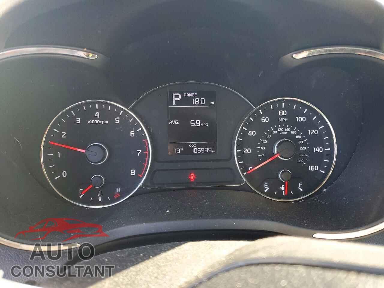 KIA FORTE 2017 - 3KPFK4A79HE110930