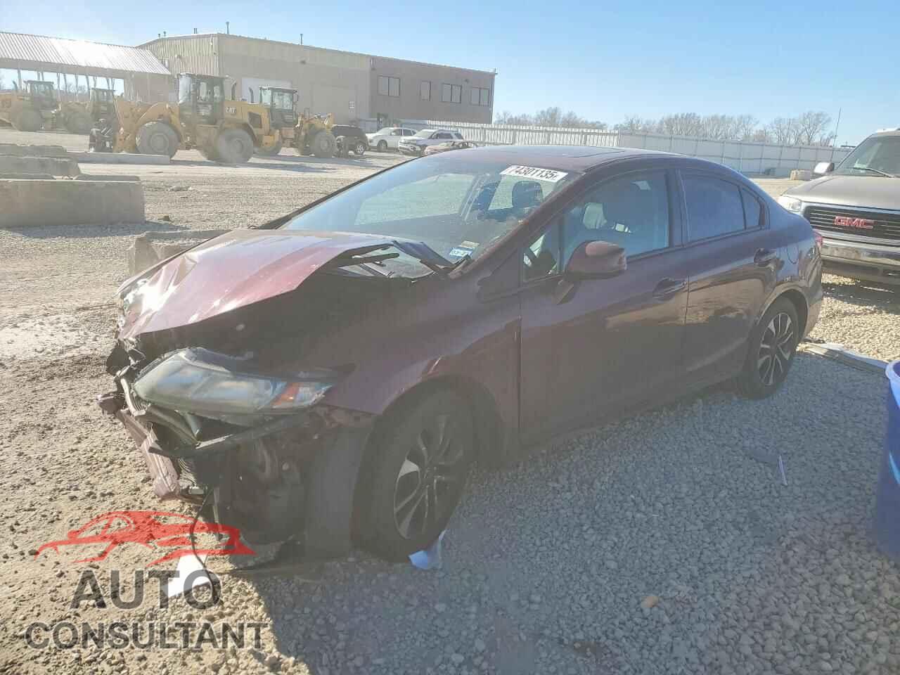 HONDA CIVIC 2013 - 2HGFB2F90DH507103