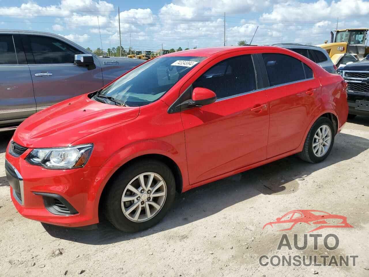 CHEVROLET SONIC 2017 - 1G1JD5SH9H4117873