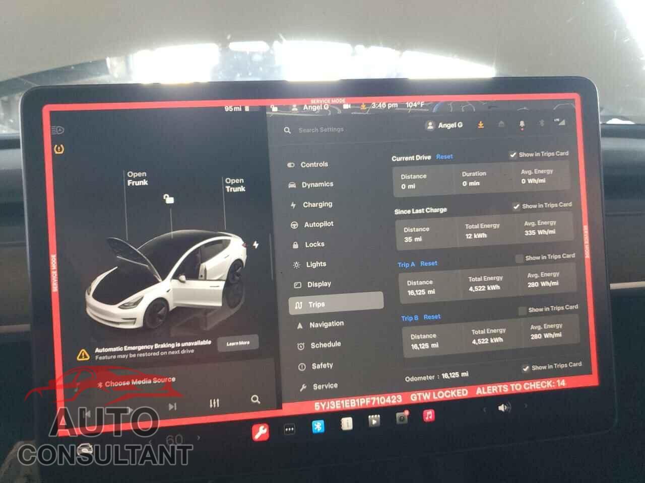 TESLA MODEL 3 2023 - 5YJ3E1EB1PF710423