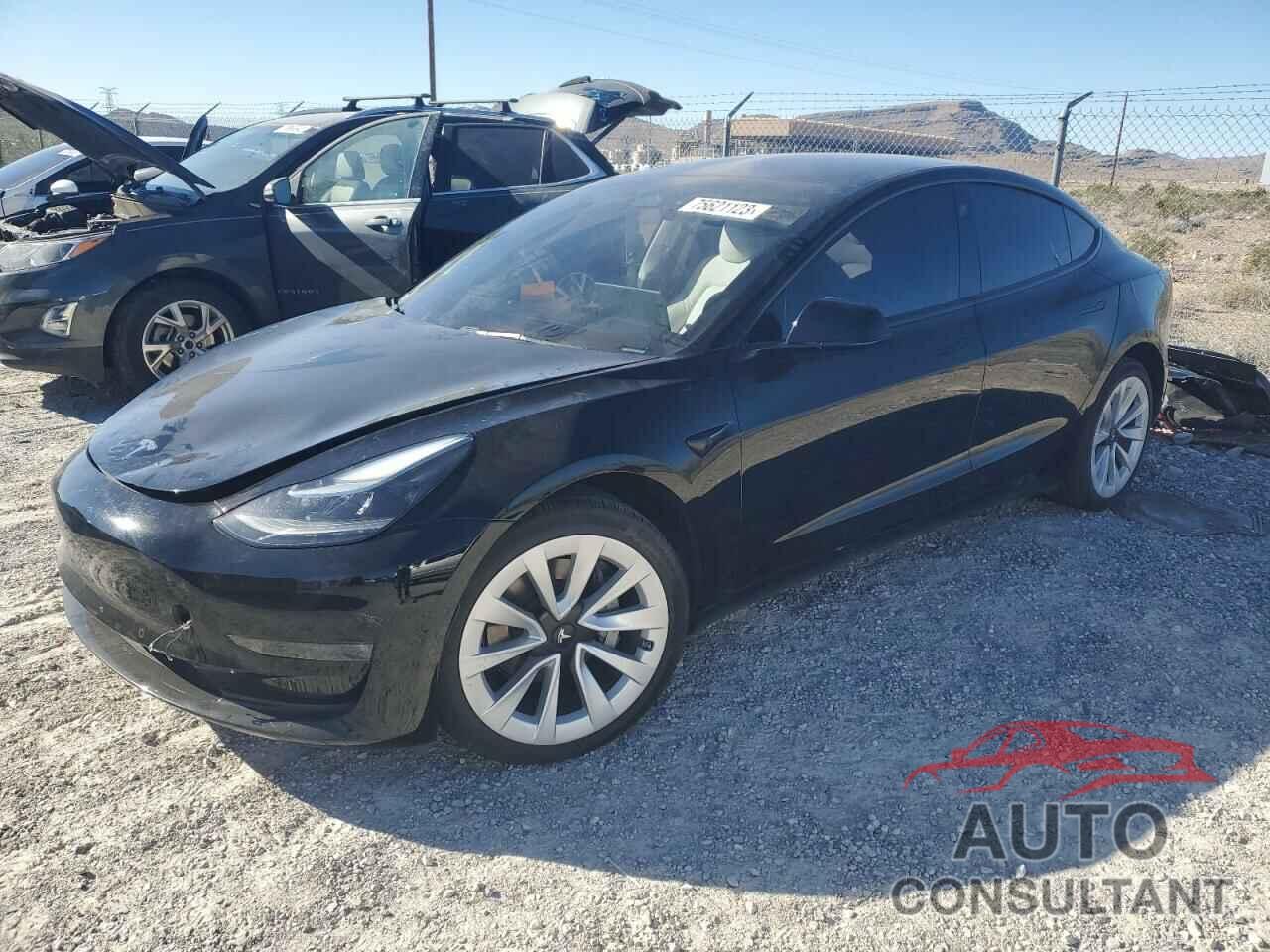 TESLA MODEL 3 2022 - 5YJ3E1EB5NF134395