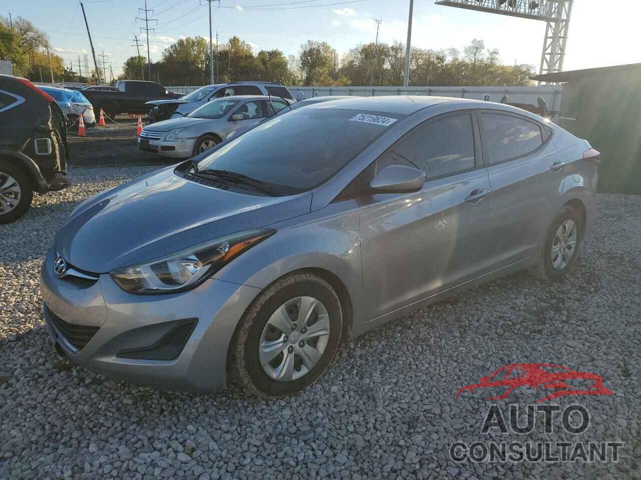 HYUNDAI ELANTRA 2016 - 5NPDH4AE6GH758188