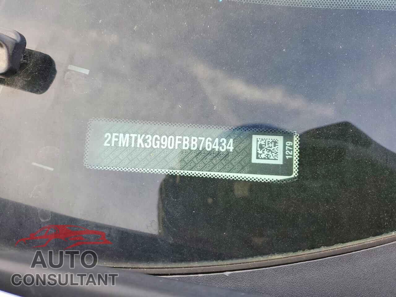 FORD EDGE 2015 - 2FMTK3G90FBB76434