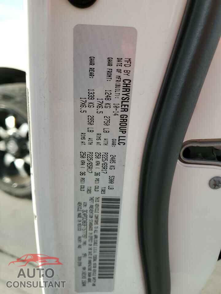 DODGE JOURNEY 2015 - 3C4PDCAB3FT577797