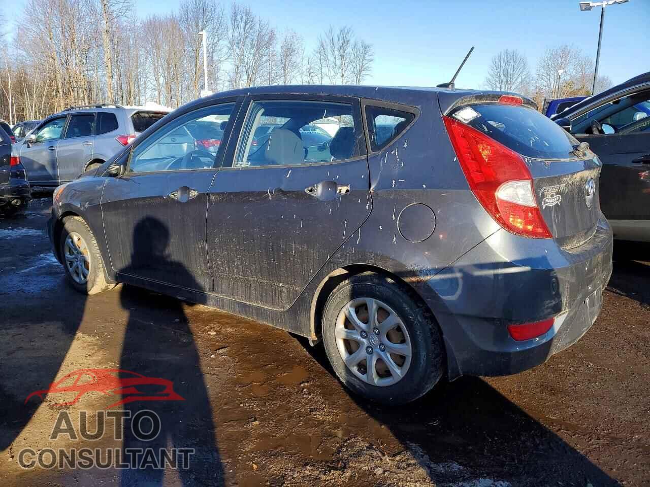 HYUNDAI ACCENT 2012 - KMHCT5AE8CU035647
