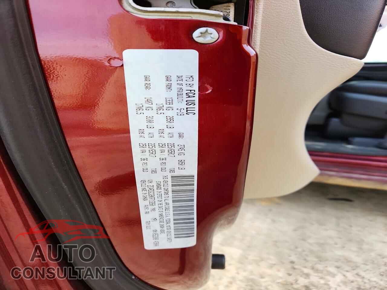 DODGE CARAVAN 2019 - 2C4RDGCG9KR713260