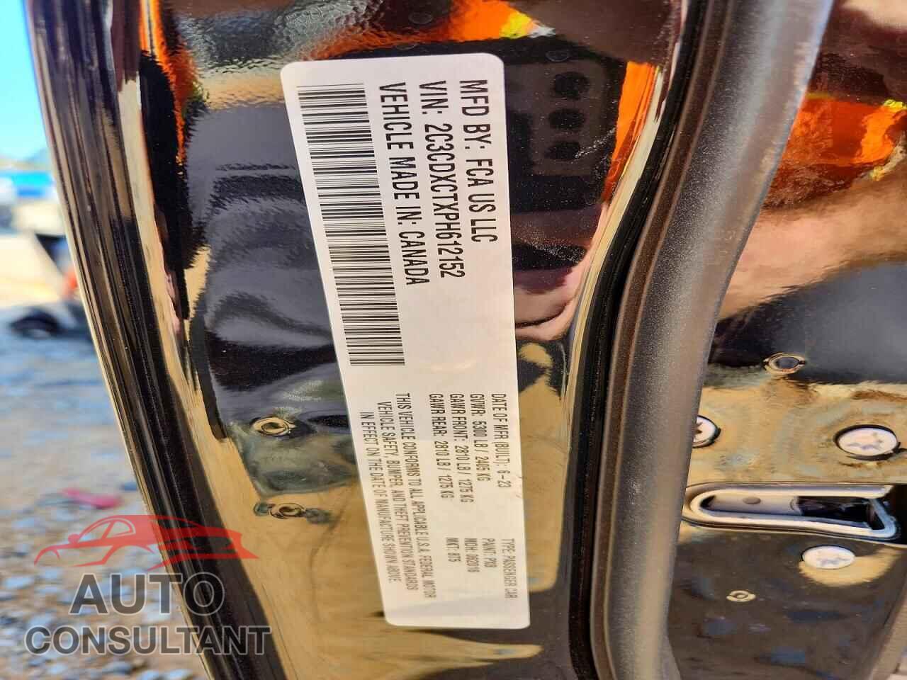 DODGE CHARGER 2023 - 2C3CDXCTXPH612152