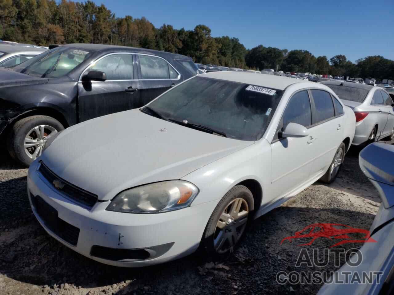 CHEVROLET IMPALA 2011 - 2G1WG5EK6B1269861