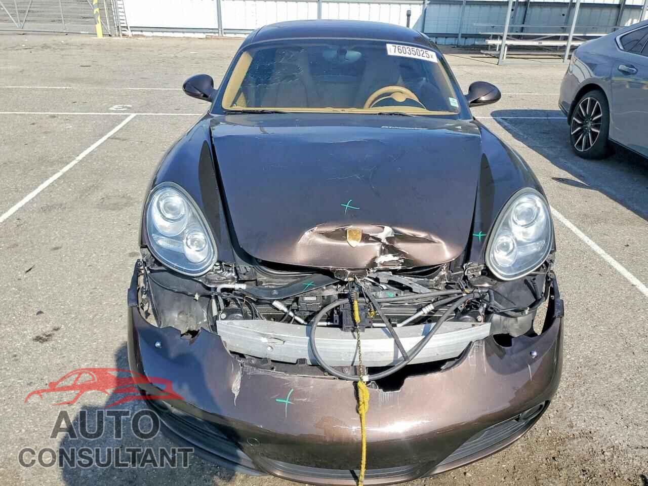 PORSCHE CAYMAN 2011 - WP0AA2A8XBU760580