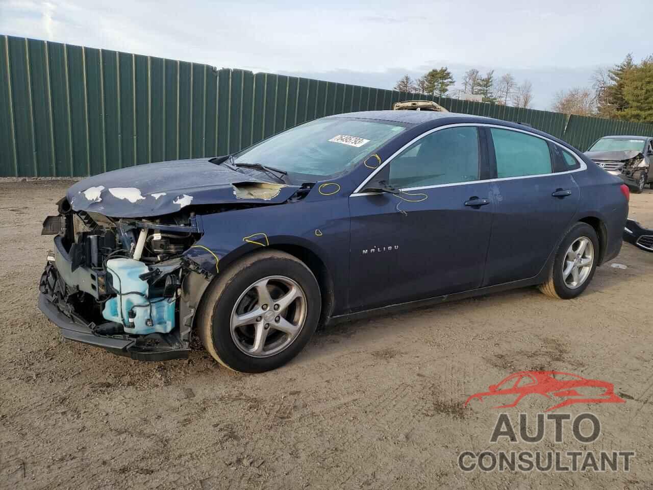 CHEVROLET MALIBU 2017 - 1G1ZB5STXHF116300