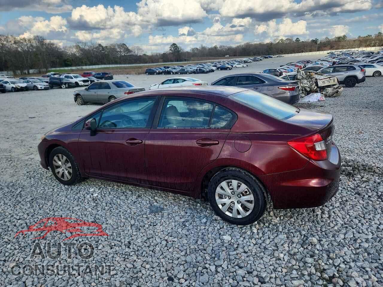 HONDA CIVIC 2012 - 2HGFB2F5XCH596223