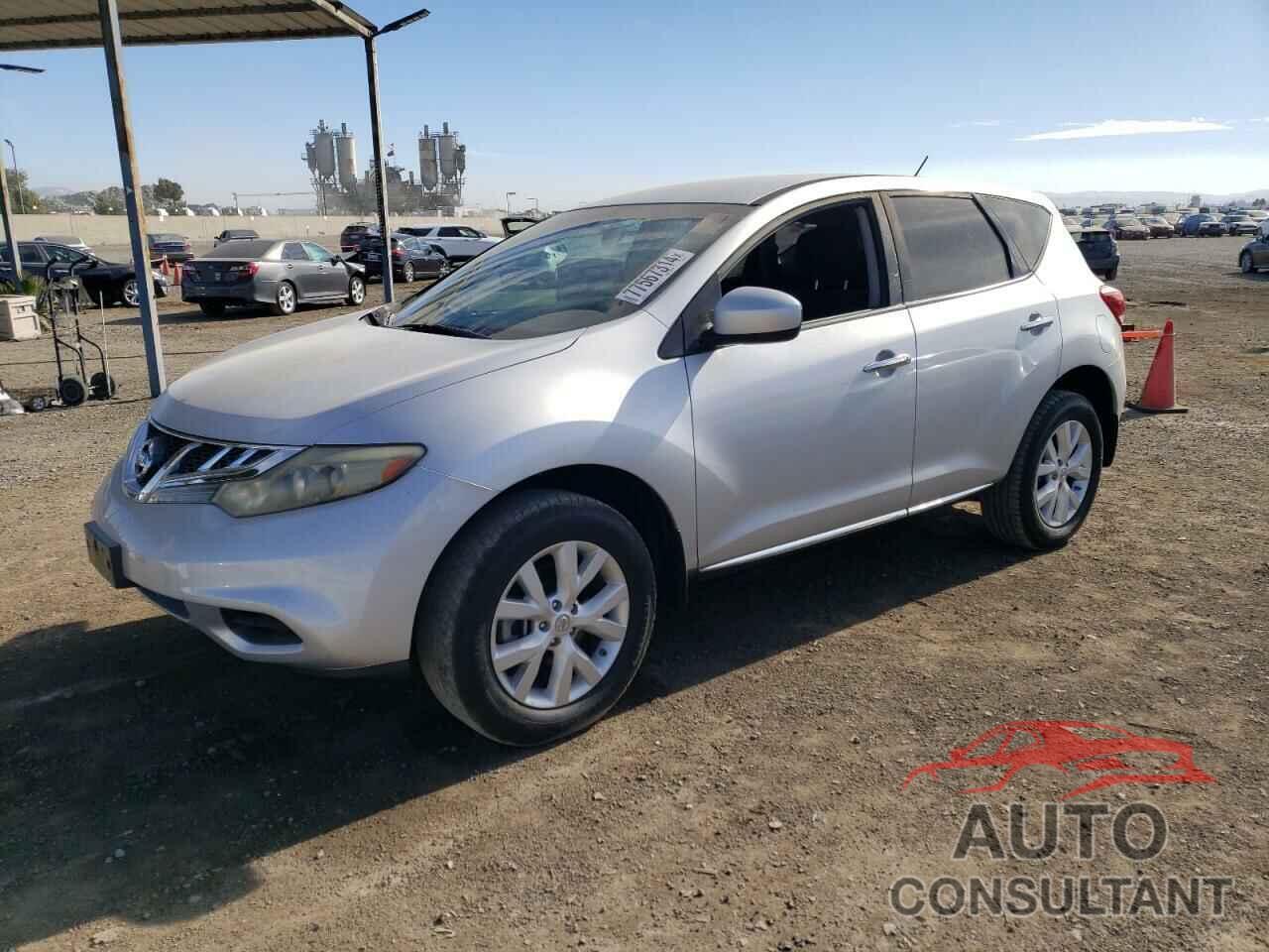 NISSAN MURANO 2011 - JN8AZ1MU9BW064281