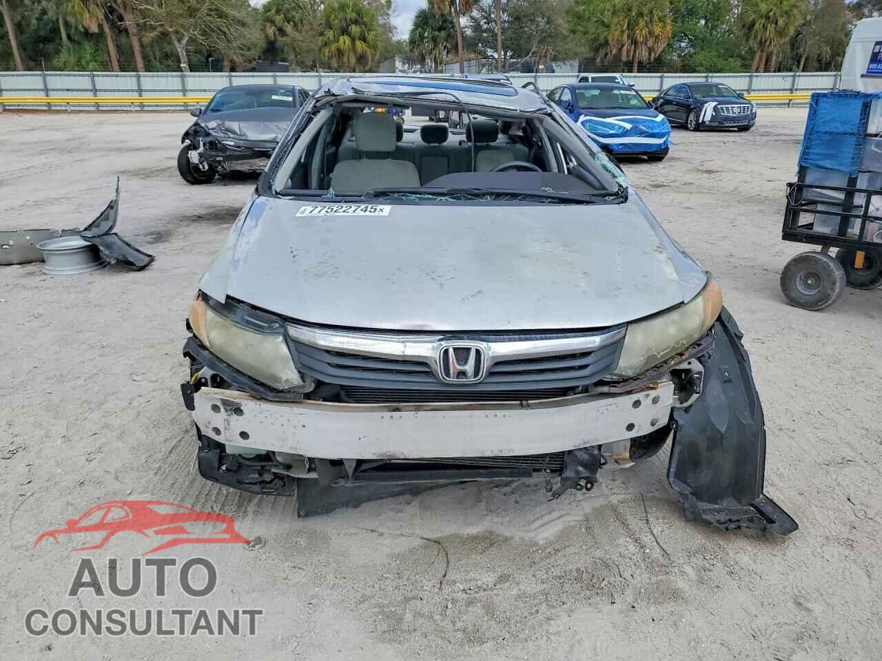 HONDA CIVIC 2012 - 19XFB2F82CE009727
