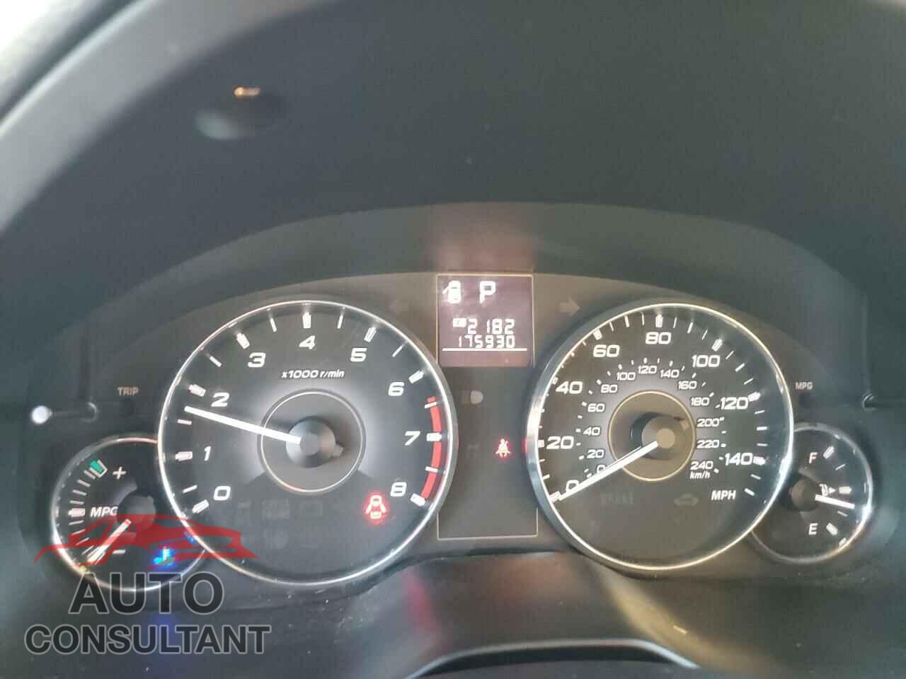 SUBARU OUTBACK 2011 - 4S4BRBCC3B3380092