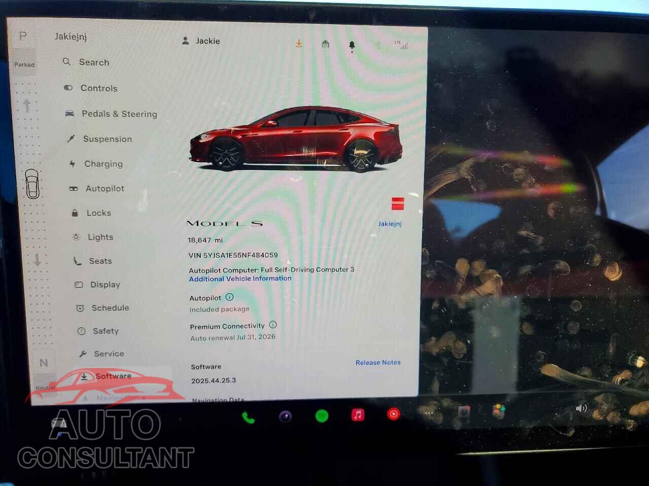 TESLA MODEL S 2022 - 5YJSA1E55NF484059
