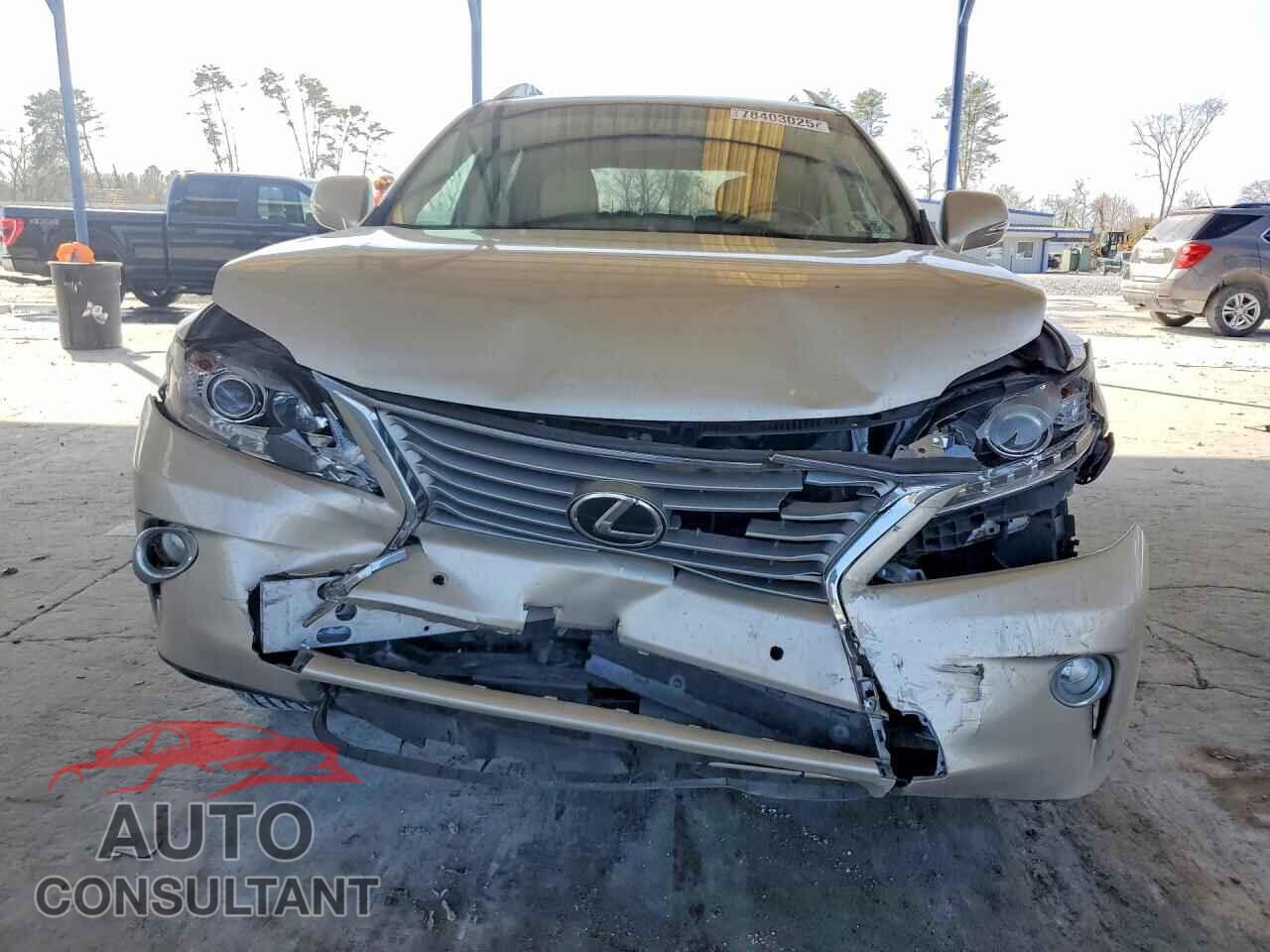 LEXUS RX 350 2013 - 2T2BK1BA7DC192510