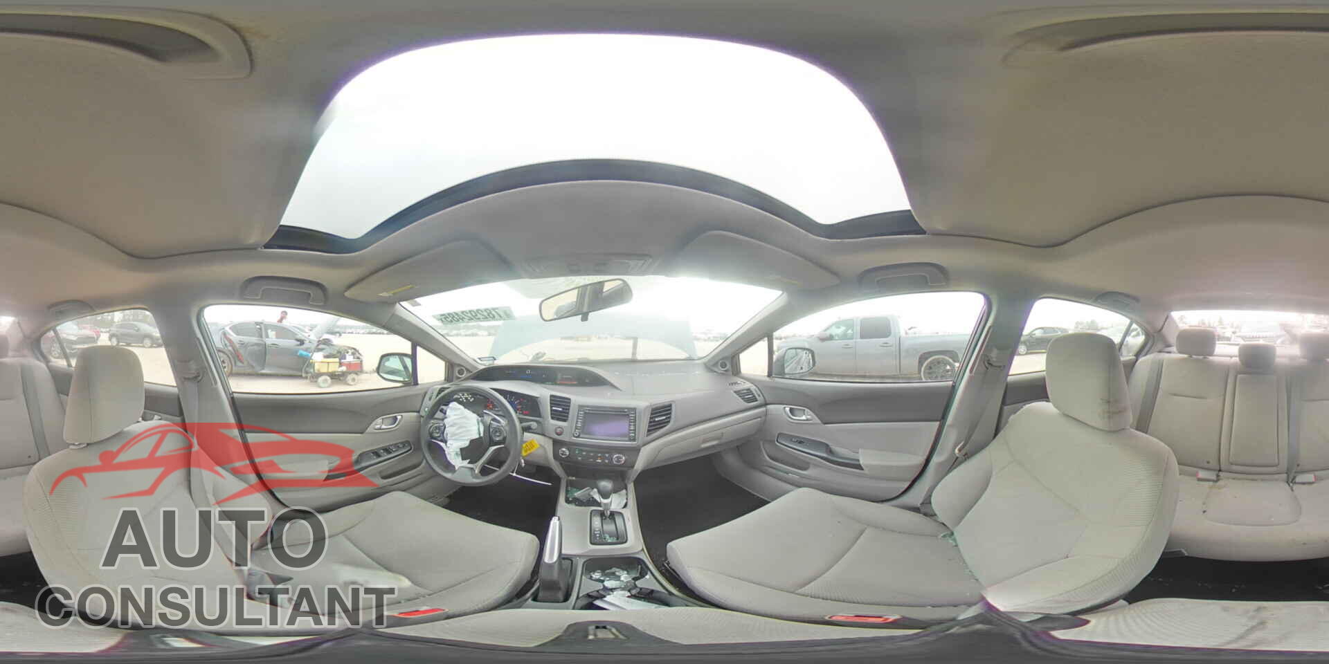 HONDA CIVIC 2012 - 19XFB2F84CE043412