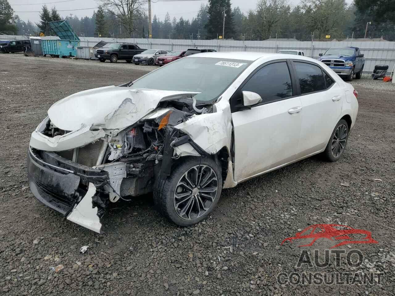 TOYOTA COROLLA 2016 - 2T1BURHE3GC739557
