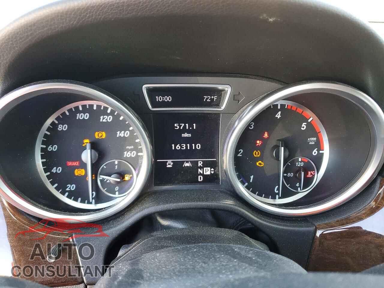 MERCEDES-BENZ M-CLASS 2012 - 4JGDA2EB2CA051899