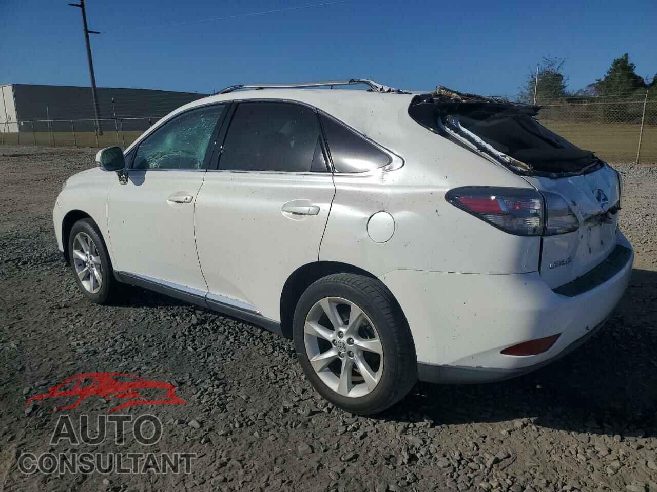 LEXUS RX350 2010 - 2T2ZK1BA1AC013565