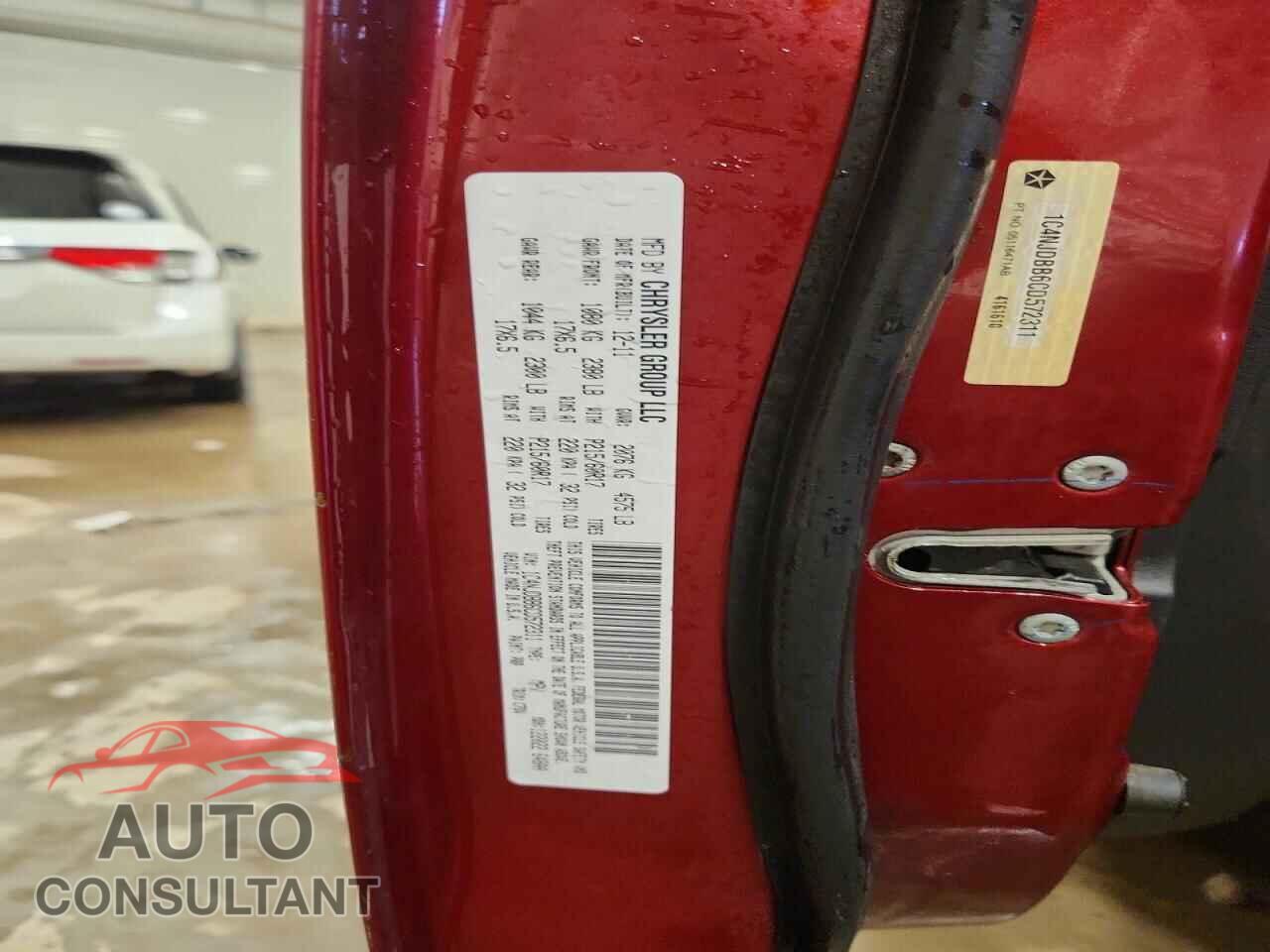 JEEP COMPASS 2012 - 1C4NJDBB6CD572311