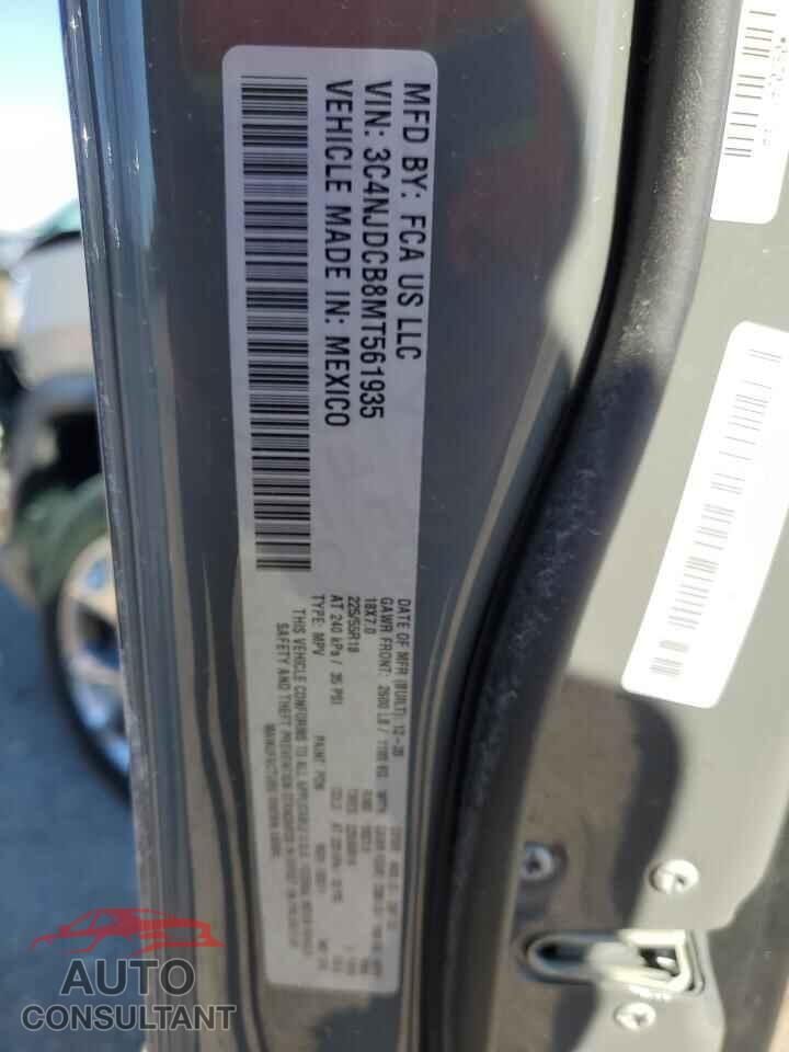 JEEP COMPASS 2021 - 3C4NJDCB8MT561935