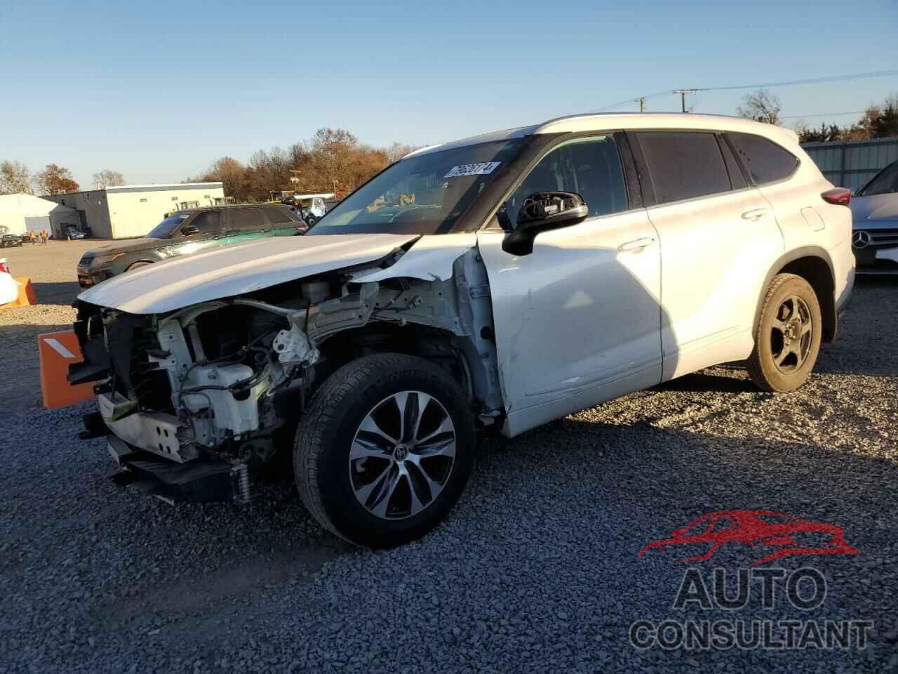 TOYOTA HIGHLANDER 2021 - 5TDGZRBH5MS061844