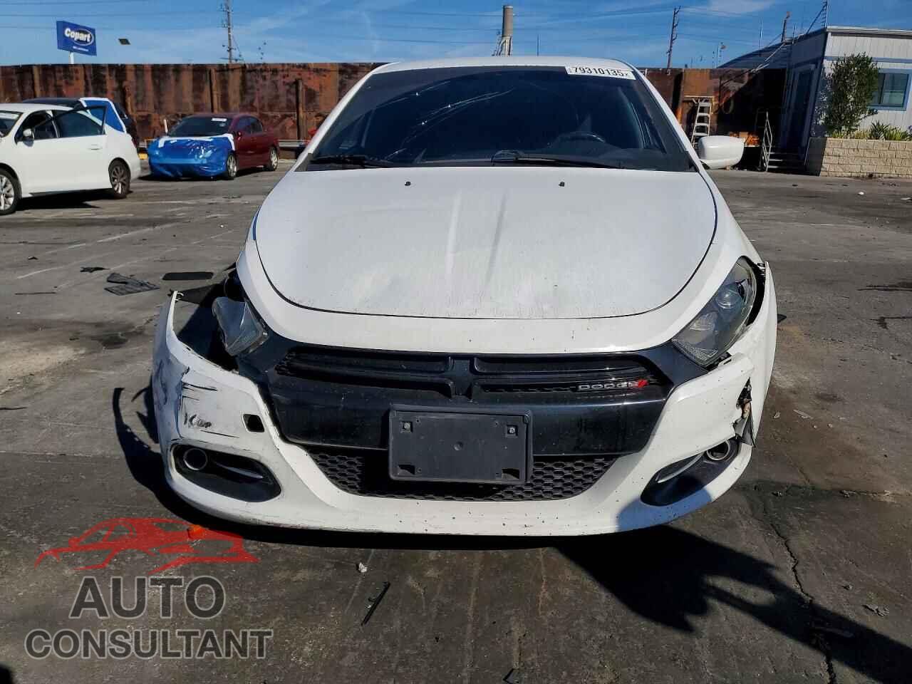 DODGE DART 2015 - 1C3CDFBB8FD182152