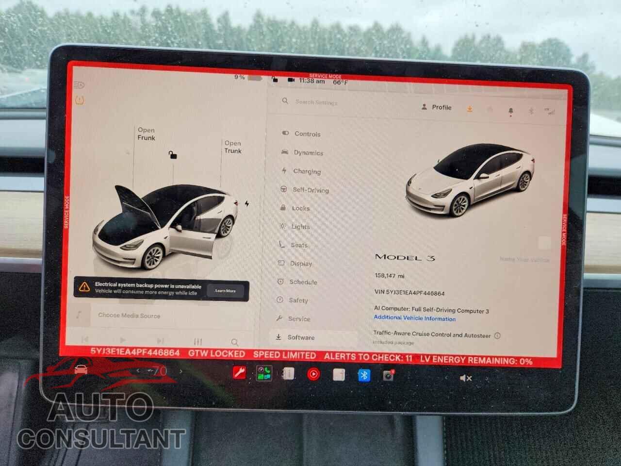 TESLA MODEL 3 2023 - 5YJ3E1EA4PF446864