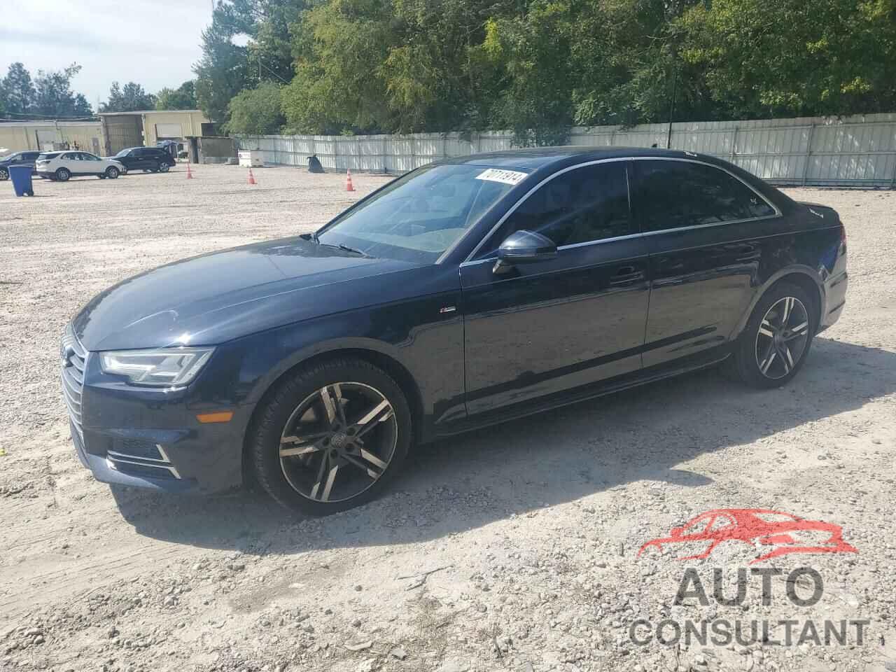 AUDI A4 2018 - WAULMAF47JA171211