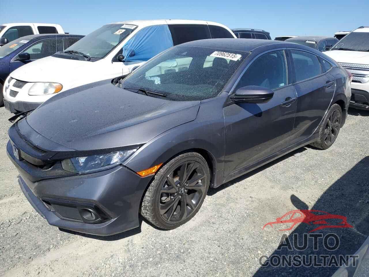 HONDA CIVIC 2021 - 2HGFC2F87MH512285