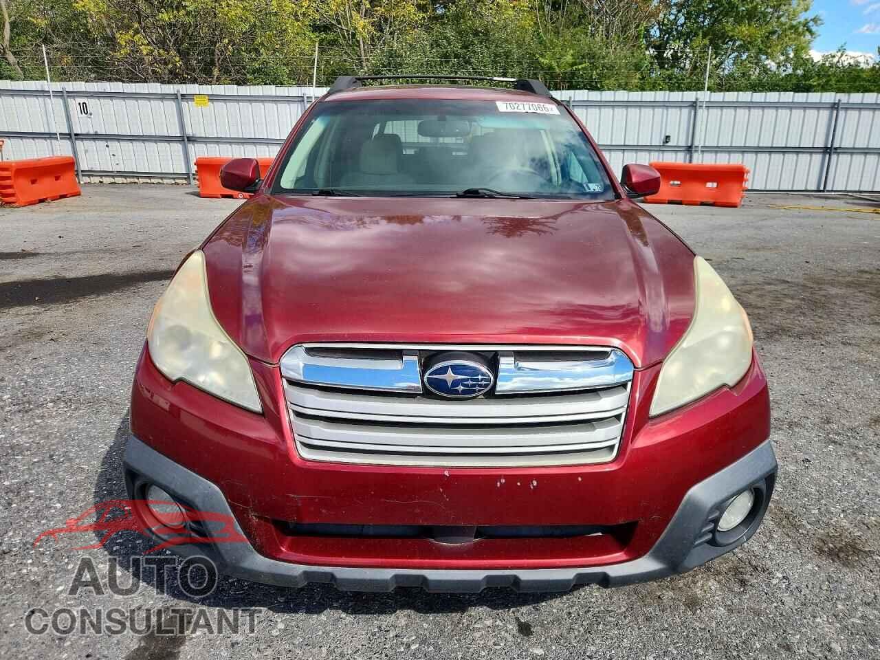 SUBARU OUTBACK 2014 - 4S4BRBDC7E3273792