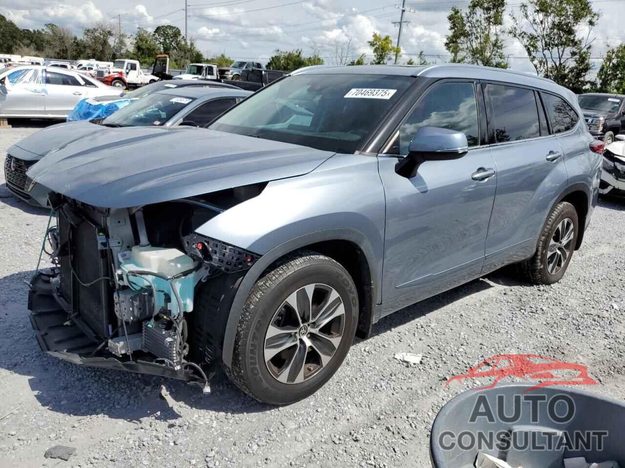 TOYOTA HIGHLANDER 2020 - 5TDGZRBH5LS009340