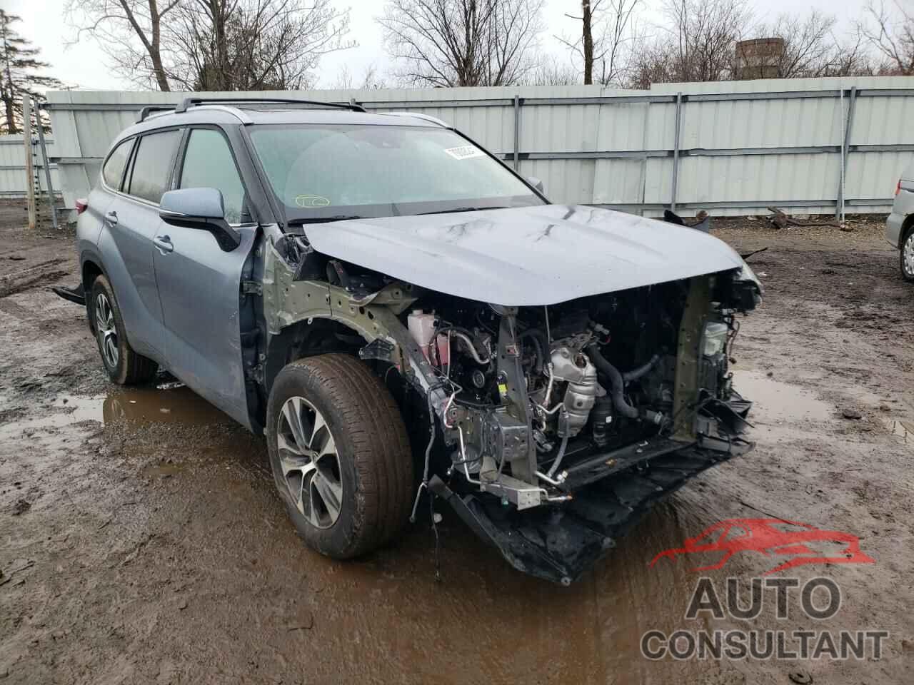 TOYOTA HIGHLANDER 2021 - 5TDGZRBH7MS076197